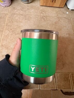 Yeti Bright Green Stainless Steel Insulated Tumbler
